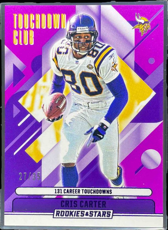 2025 Rookies & Stars #5 Touchdown Club - Purple /35