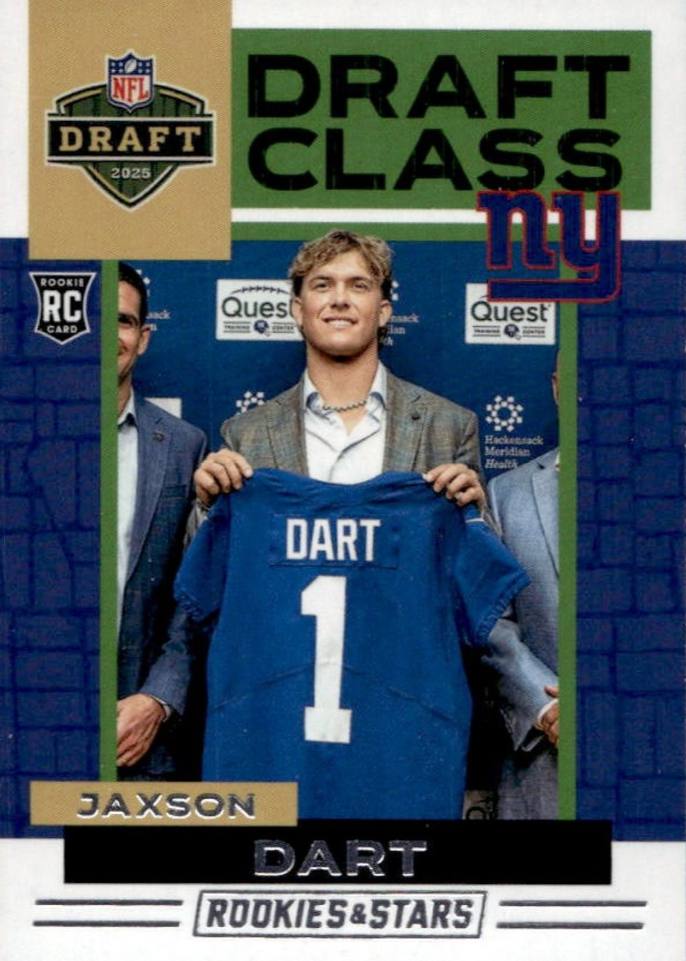Jaxson Dart 2025 Rookies & Stars #17 Draft Class Price Guide - Sports ...