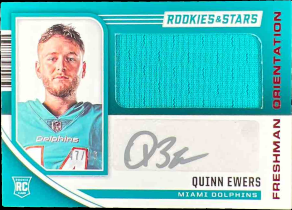 Quinn Ewers 2025 Rookies & Stars #3 Freshman Orientation /99 Price ...