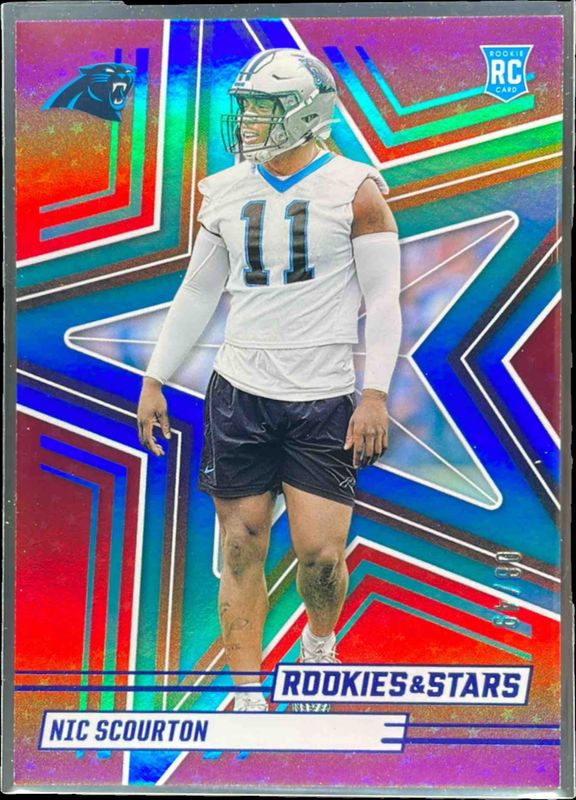 2025 Rookies & Stars #162 Rookies - Red & Blue /49