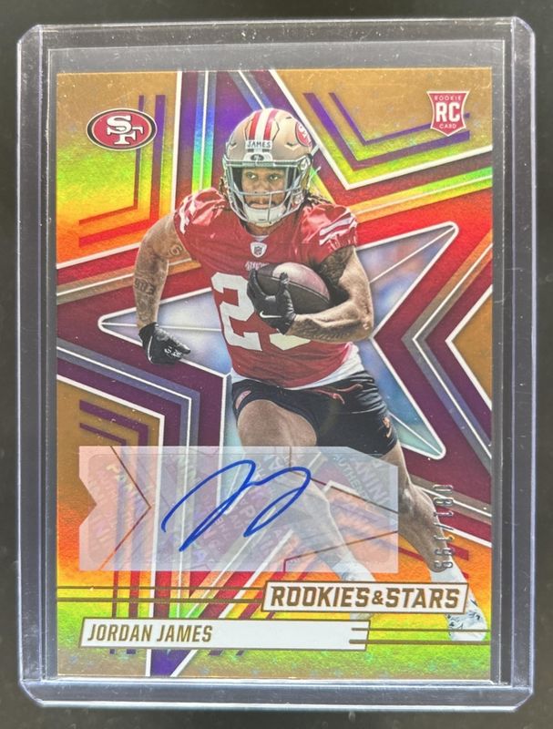 2025 Rookies & Stars #144 Rookies Signatures - Orange /199