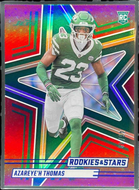 2025 Rookies & Stars #107 Rookies - Red & Blue /49