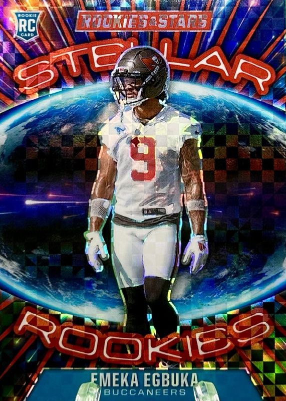 2025 Rookies & Stars #8 Stellar Rookies - Red Plaid