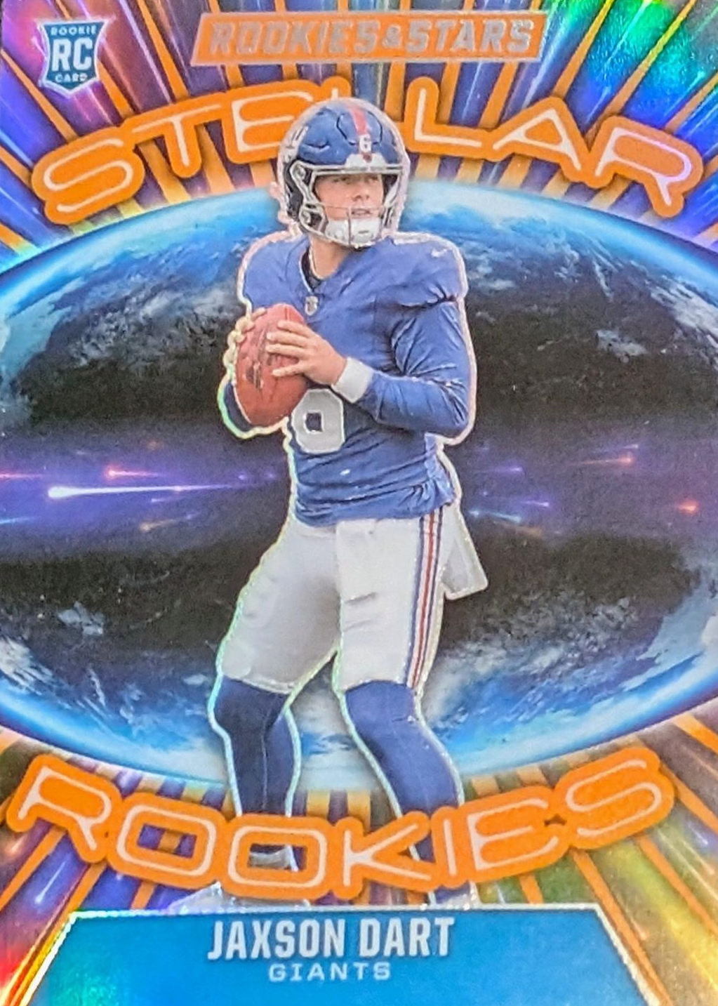 Jaxson Dart 2025 Rookies & Stars #10 Stellar Rookies - Orange /25 Price