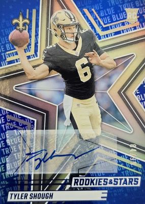 2025 Rookies & Stars #194 Rookies Signatures - True Blue /99
