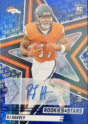 2025 Rookies & Stars #173 Rookies Signatures - True Blue /99
