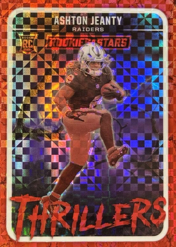 2025 Rookies & Stars #3 Thrillers - Red Plaid