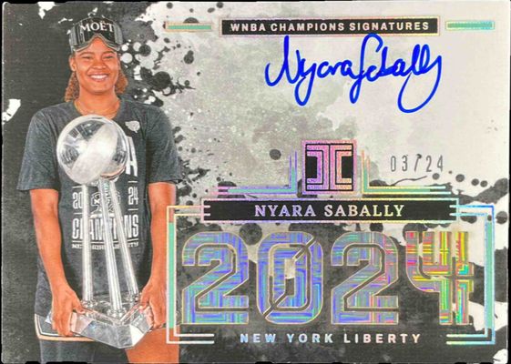 2025 Impeccable WNBA #3 2024 WNBA Champions Signatures /24