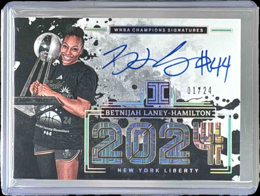 2025 Impeccable WNBA #4 2024 WNBA Champions Signatures /24
