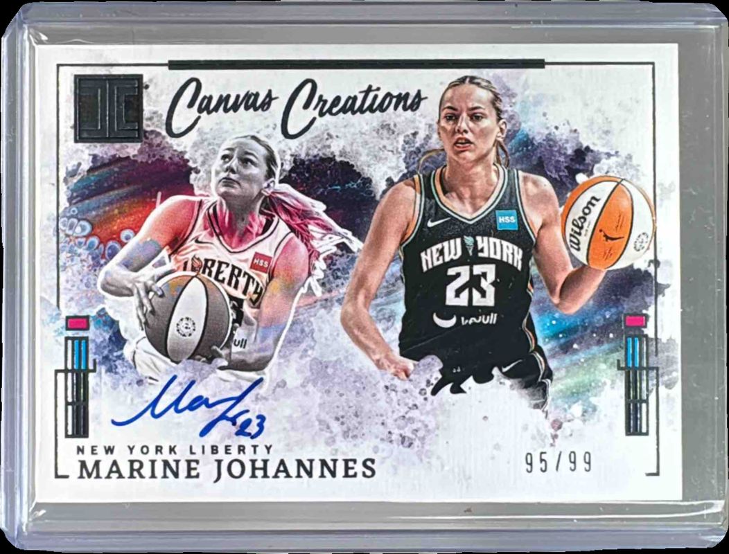 2025 Impeccable WNBA #18 Canvas Creations /99