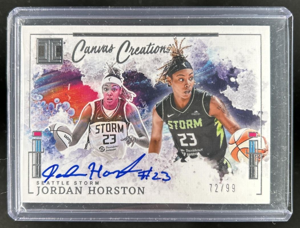 2025 Impeccable WNBA #11 Canvas Creations /99