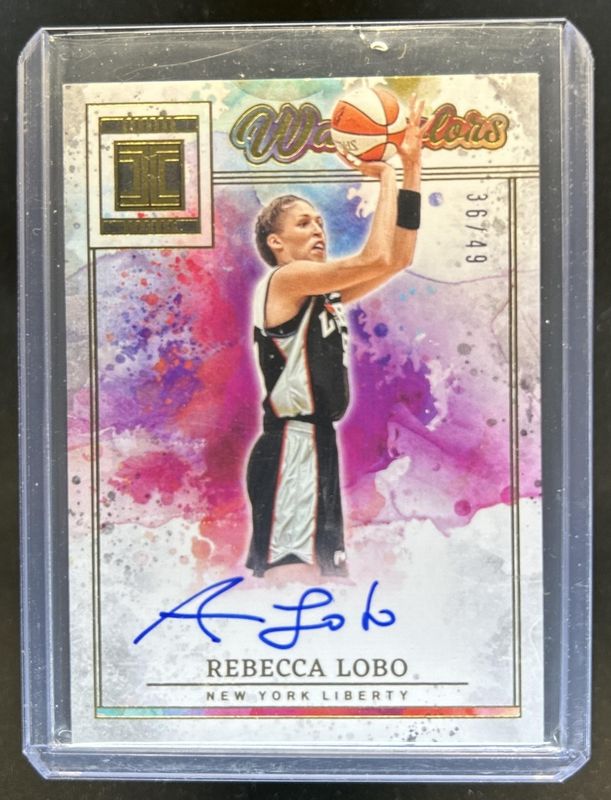 2025 Impeccable WNBA #19 Water Colors - Gold /35