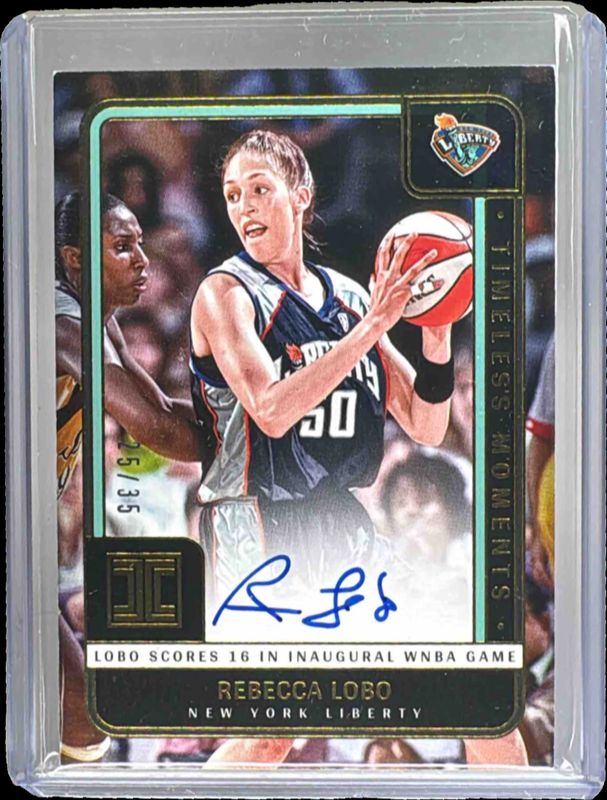 2025 Impeccable WNBA #4 Timeless Moments Signatures - Gold /35