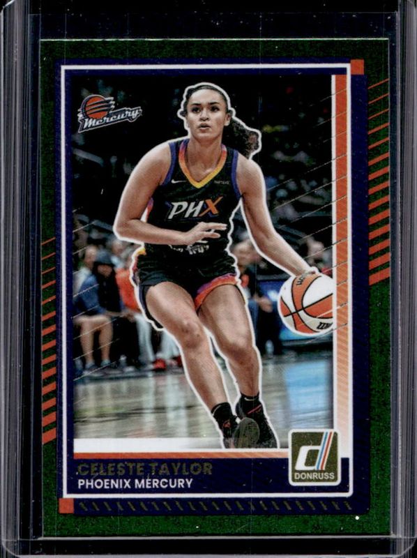 2025 Donruss WNBA #78 Green Shimmer