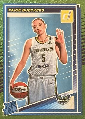 2025 Donruss WNBA #86 Rated Rookies - Green Shimmer