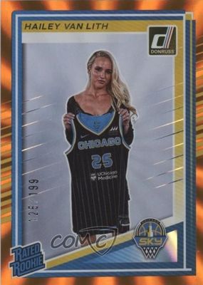 2025 Donruss WNBA #88 Rated Rookies - Orange Laser /199