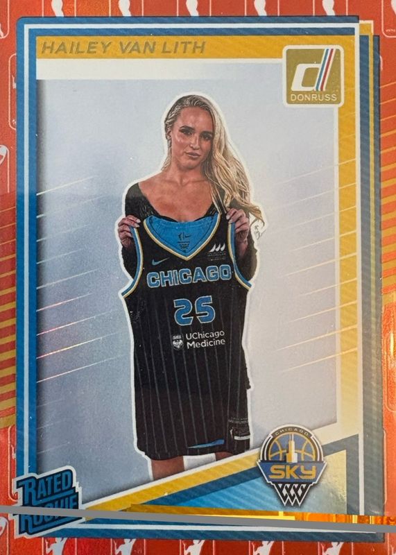 2025 Donruss WNBA #88 Rated Rookies - Holo WNBA Logo