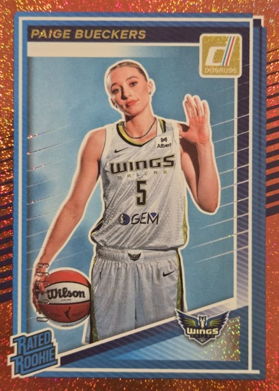 2025 Donruss WNBA #86 Rated Rookies - Red Shimmer /399