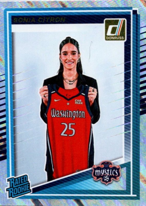 2025 Donruss WNBA #87 Rated Rookies - Lava
