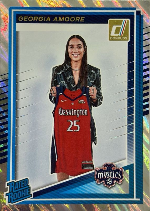 2025 Donruss WNBA #96 Rated Rookies - Lava