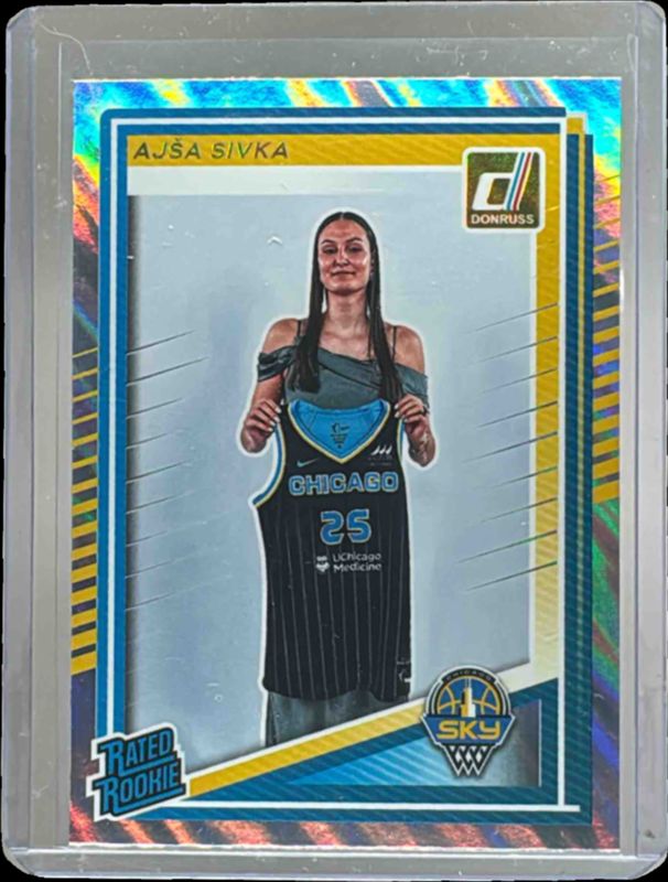 2025 Donruss WNBA #93 Rated Rookies - Lava
