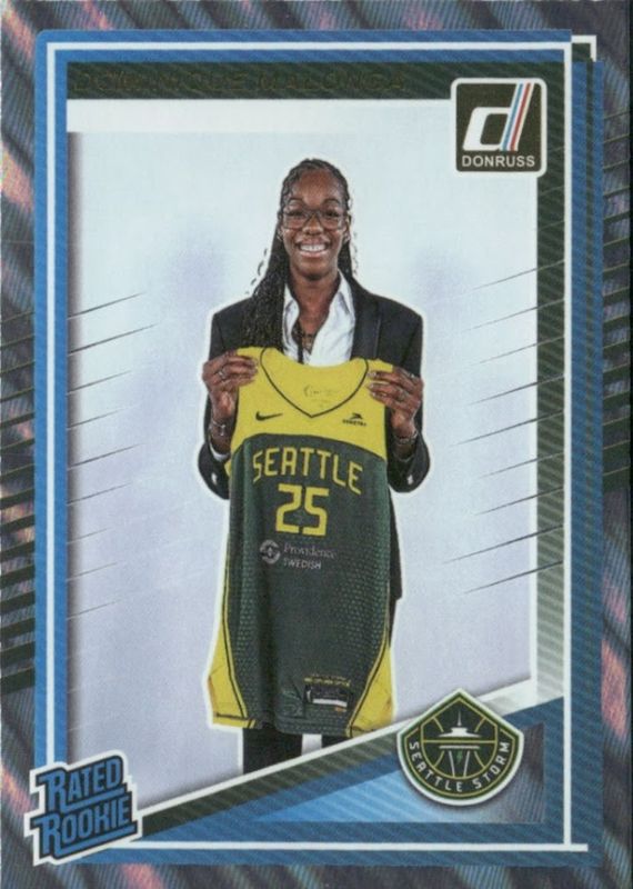 2025 Donruss WNBA #89 Rated Rookies - Lava