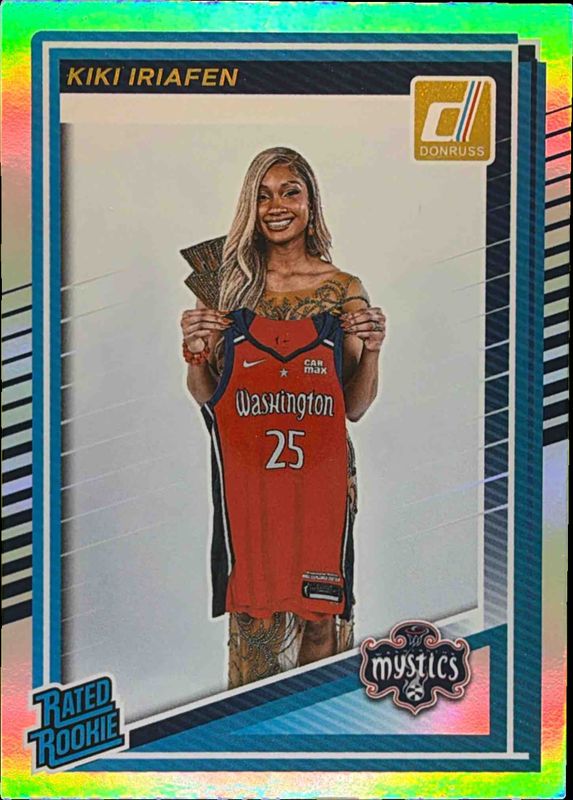2025 Donruss WNBA #94 Rated Rookies - Holo