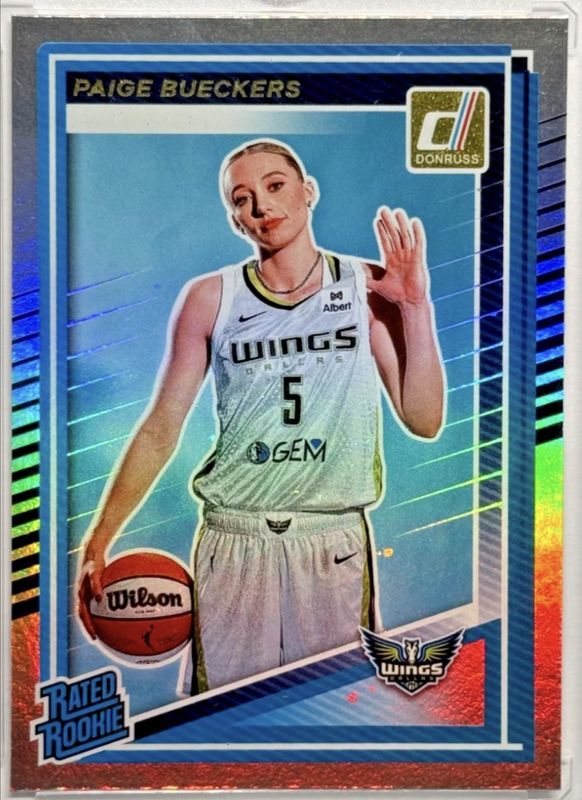 2025 Donruss WNBA #86 Rated Rookies - Holo