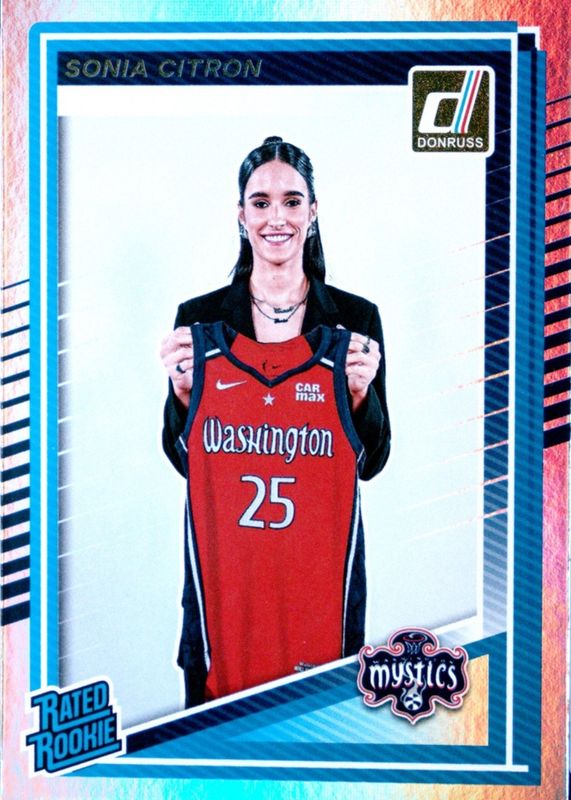 2025 Donruss WNBA #87 Rated Rookies - Holo
