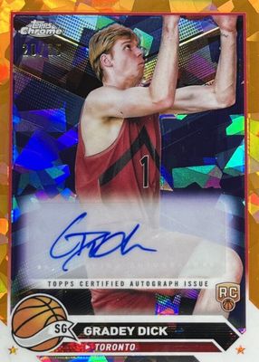 2023 Topps Chrome Sapphire Edition #CG-GD Autographs - Orange /25
