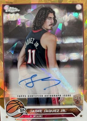 2023 Topps Chrome Sapphire Edition #CC-JJA Autographs - Gold /50