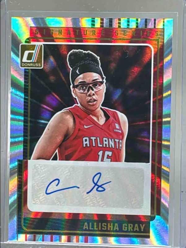 2025 Donruss WNBA #SS-AG Signatures Series - Holo Laser