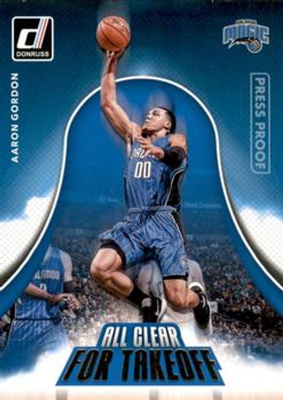 2017 Donruss #1 All Clear for Takeoff - Press Proof