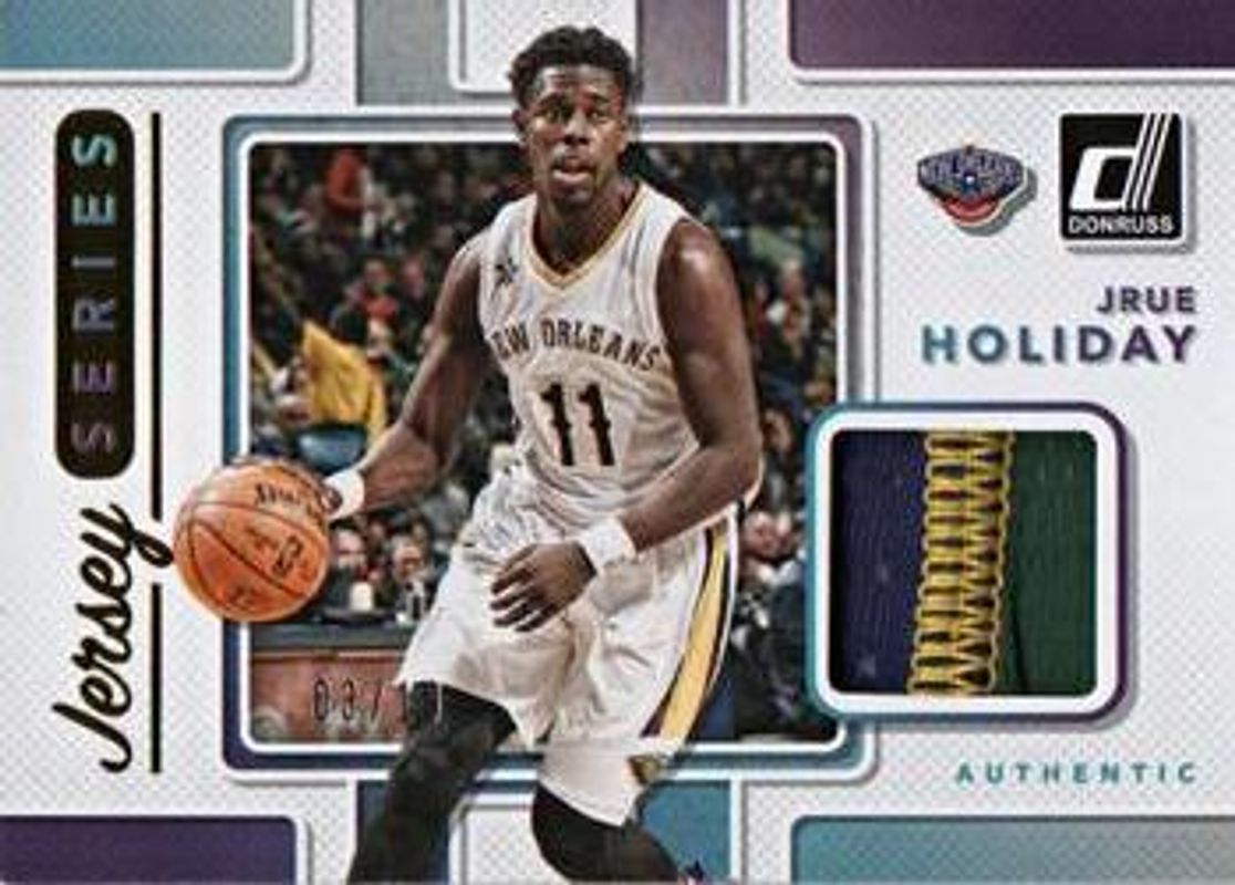2017 Donruss #JS-JH Jersey Series - Prime /10