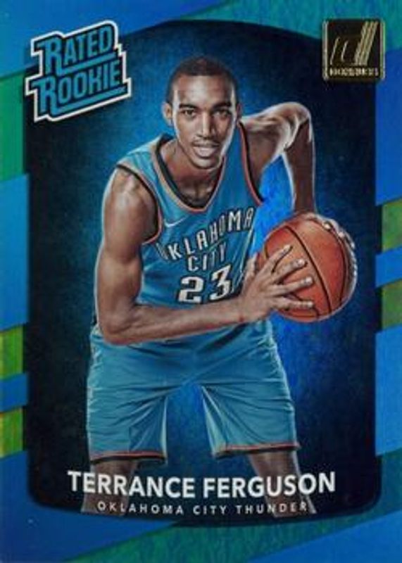 2017 Donruss #180 Holo Green & Yellow Laser