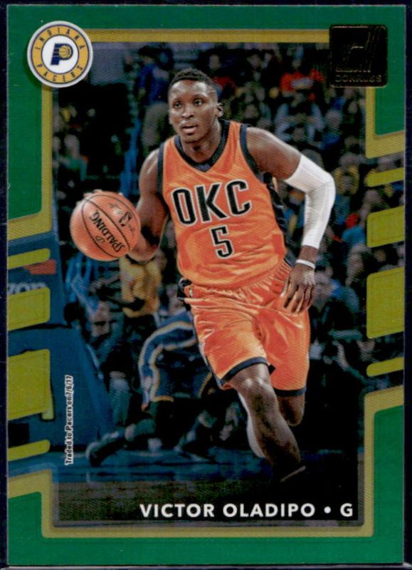 2017 Donruss #56 Holo Green & Yellow Laser