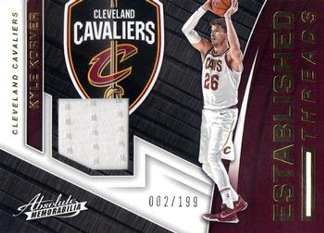 2017 Absolute Memorabilia #ET-KKV Established Threads /199