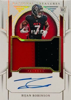 2023 National Treasures #158 Rookie Patch Auto - Holo Gold /10