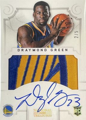 2012 National Treasures #156 Rookie Patch Auto - Gold /5