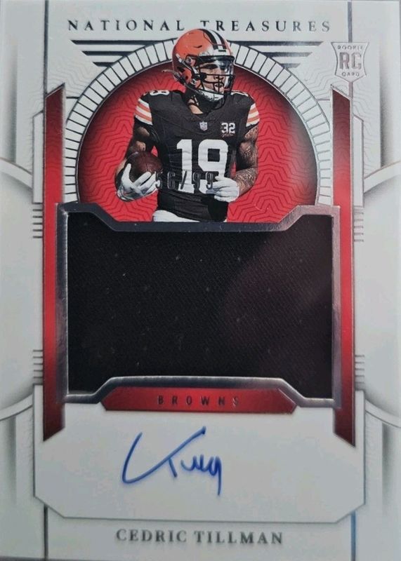 2023 National Treasures #159 Rookie Patch Auto /99