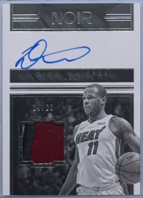 2017 Noir #BW-DW Autographed Prime Black & - White /20