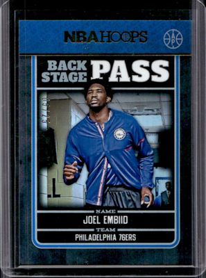 2017 Hoops #8 Back Stage Pass - Artist Proof /25