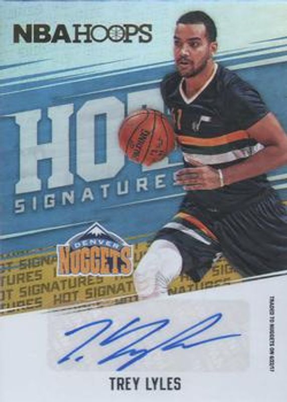 2017 Hoops #HS-TL Hot Signatures