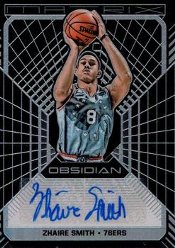 2018 Obsidian #MA-ZSM Matrix Autographs /75