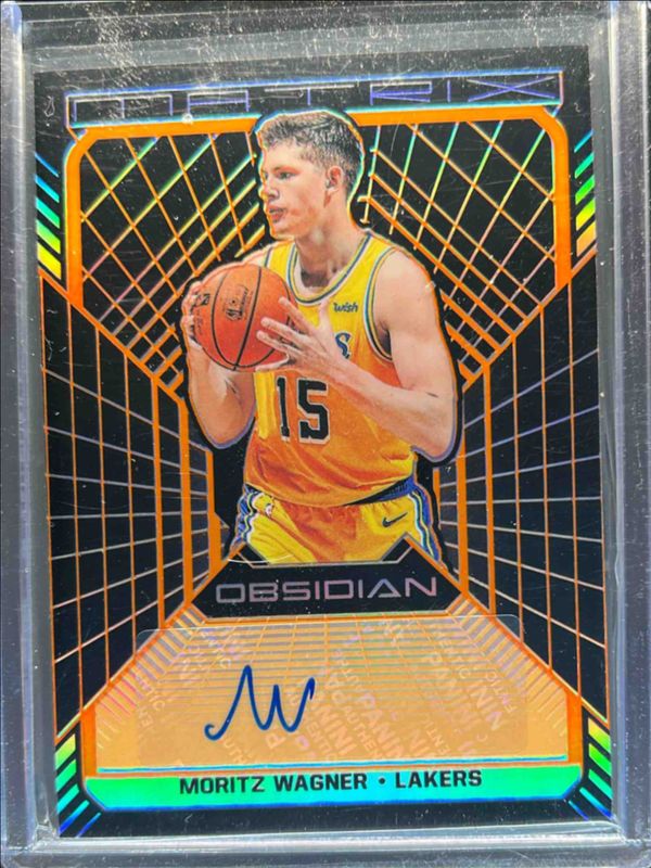 2018 Obsidian #MA-MWG Matrix Autographs - Electric Etch Orange /50