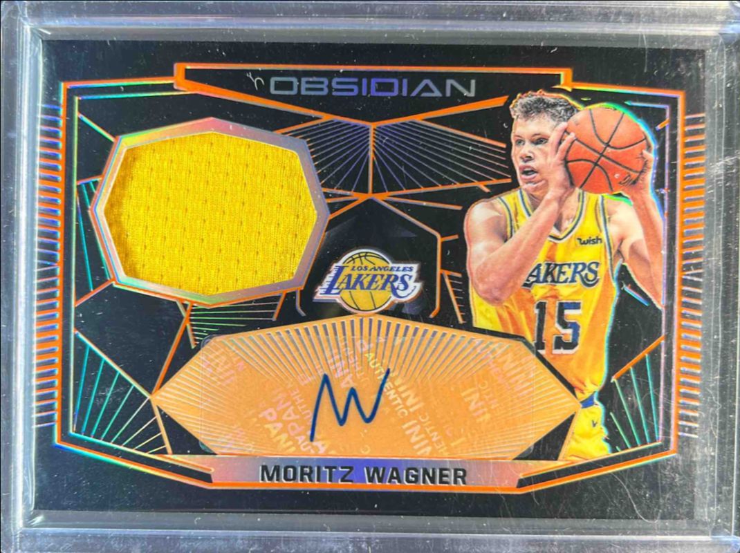 2018 Obsidian #RJ-MWG Rookie Jersey Autographs - Electric Etch Orange /50