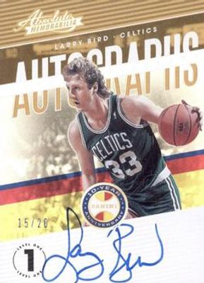 2018 Absolute Memorabilia #AA-LB 10th Anniversary Auto /20