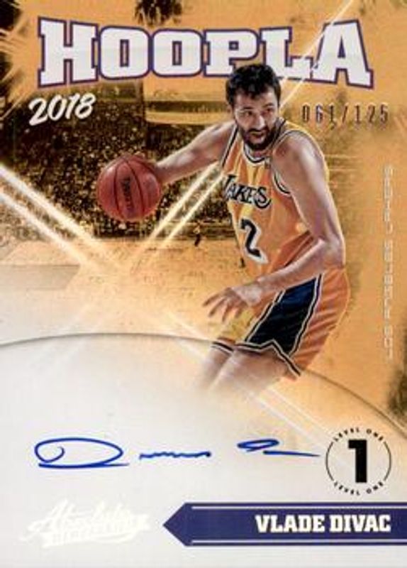 2018 Absolute Memorabilia #HS-VD Hoopla Signatures /125