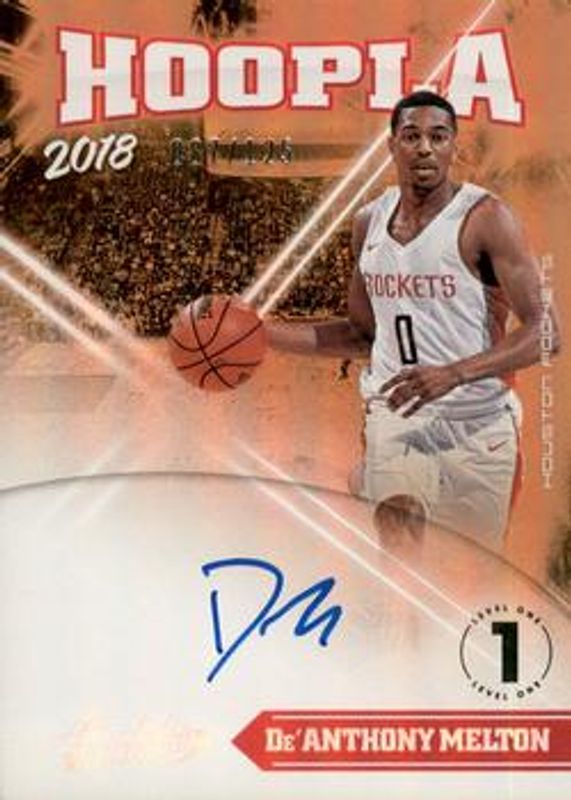 2018 Absolute Memorabilia #HS-DM Hoopla Signatures /125