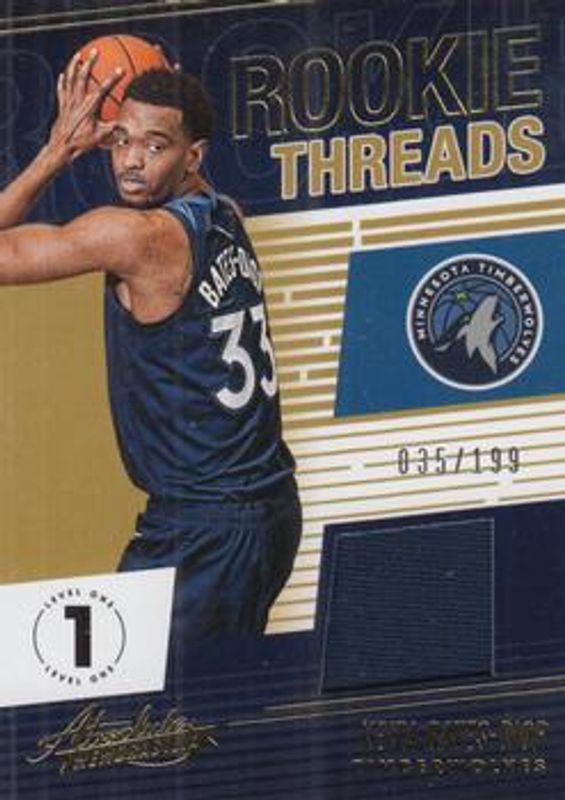 2018 Absolute Memorabilia #RT-KBD Rookie Threads /199